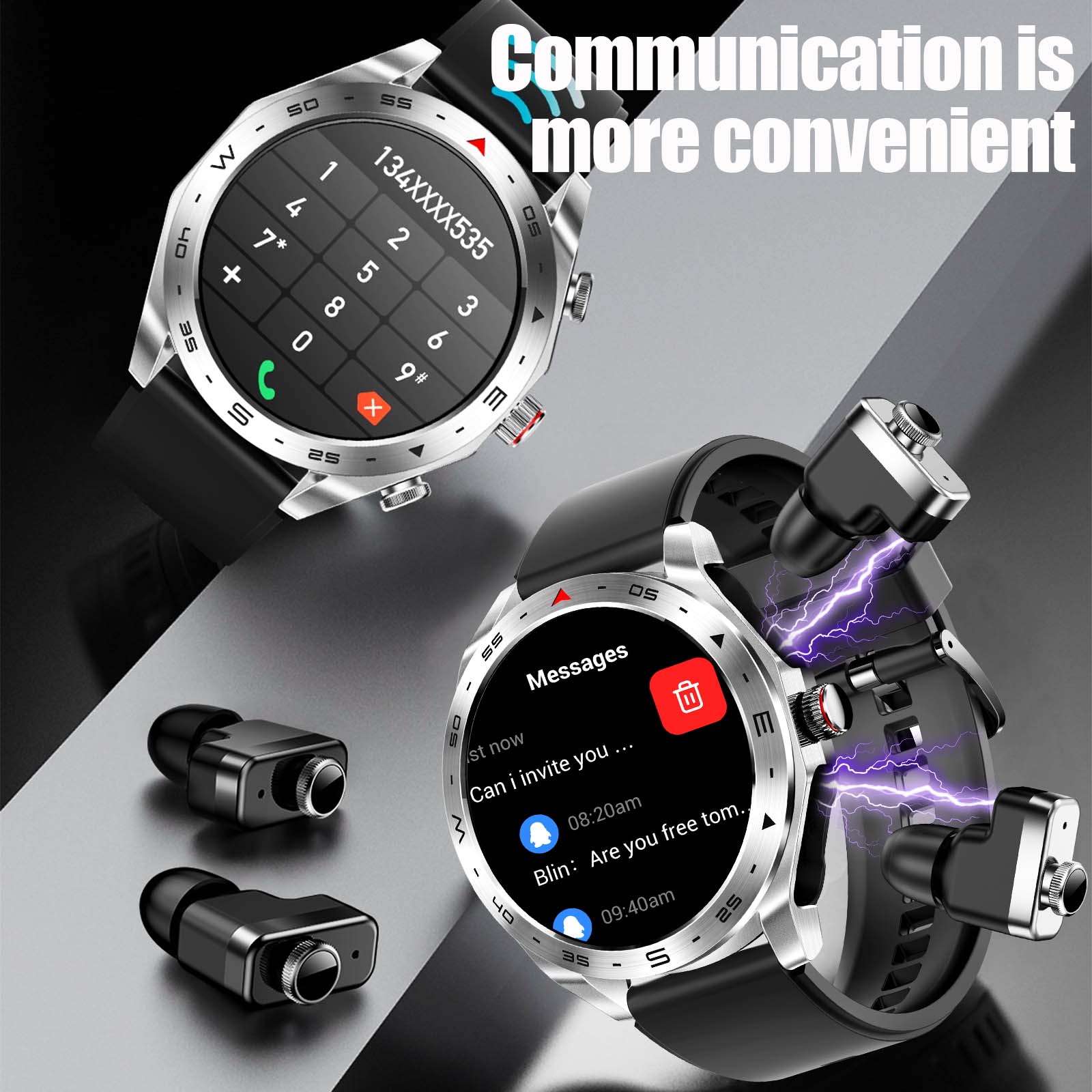 Haino Teko ST-5 Watch Buds SKU: WB-1087