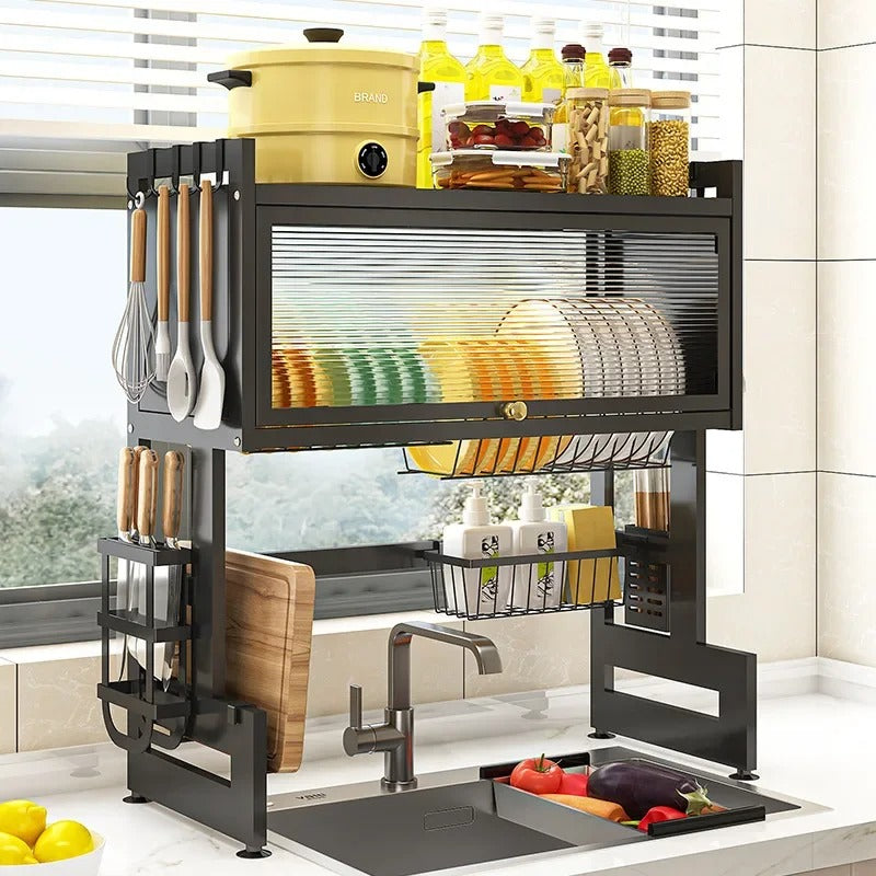Heavy Duty Over The Sink Dish Drying Stand