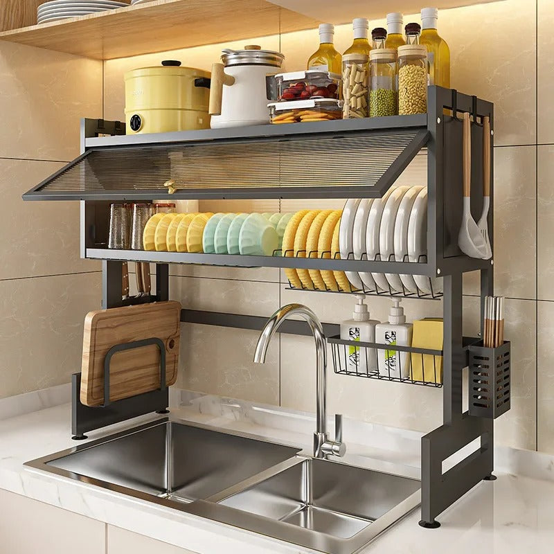 Heavy Duty Over The Sink Dish Drying Stand