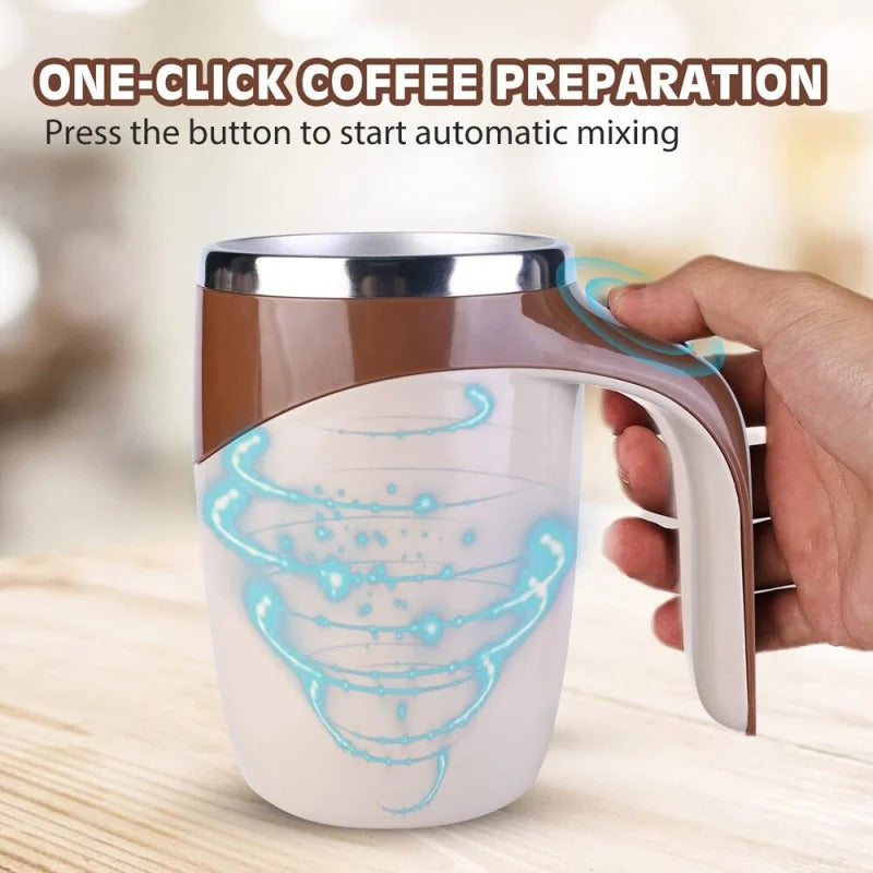 Automatic Magnetic Stirring Coffee Mug