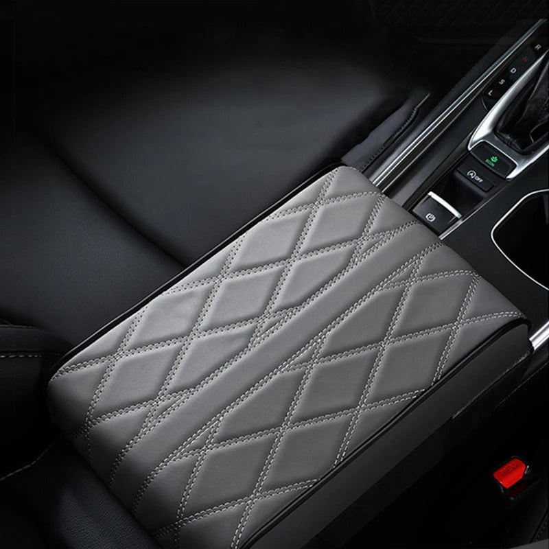 Memory Cotton Leather Car Armrest Box Pad (Universal style)