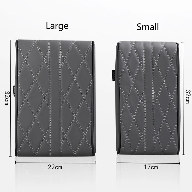 Memory Cotton Leather Car Armrest Box Pad (Universal style)
